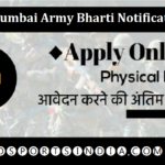 ARO Mumbai Army Bharti Notification