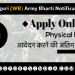 ARO Siliguri (WB) Army Bharti Notification
