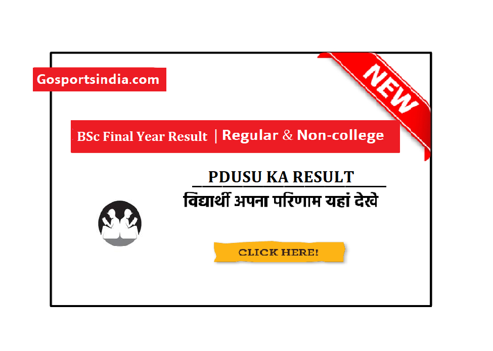 BSc Final Year Result