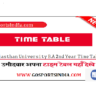 B.A 2nd Year Time Table Rajasthan University