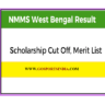 NMMS Result West Bengal Class 8
