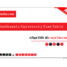 Shekhawati University Time Table