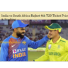India vs South Africa Rajkot 4th T20