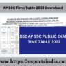 AP SSC Time Table 2023 Download