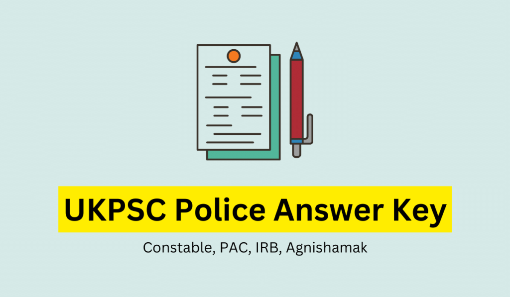 UKPSC-Police-Answer-Key