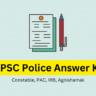 UKPSC-Police-Answer-Key