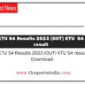 KTU S4 Results , ktu login result ,The APJ Abdul Kalam Technological University S4 JUNE Exam Result