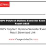 RGPV Polytech Diploma 2nd 4th 6th Even Semester Exam Result 2023