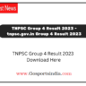 TNPSC Group 4 Result 2023