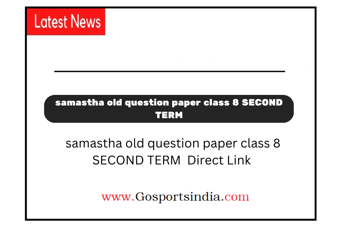 samastha old question paper class 8 SECOND TERM