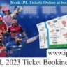 IPL 2023 Ticket Booking Online