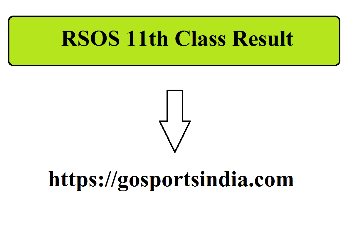 RSOS 11th Class Result