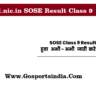 SOSE Result Class 9