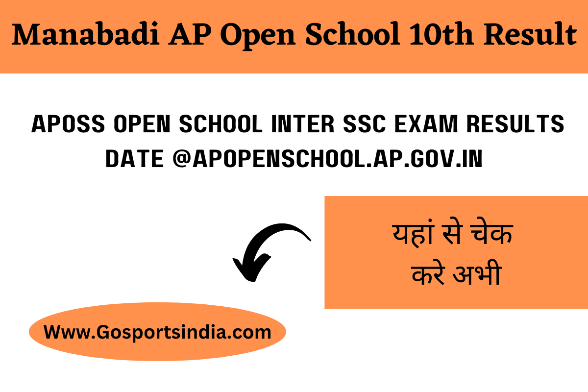 Manabadi AP Open School 10th Result