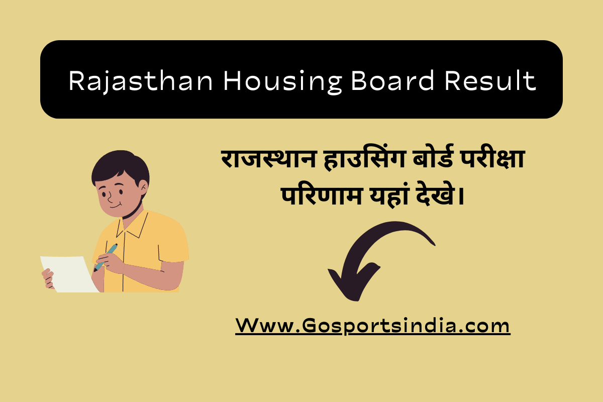 Rajasthan Housing Board Result